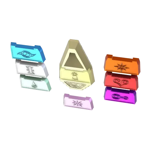 Original Crest's and Tag - Digimon Adventures