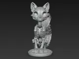 Skeleton Fox Cub-2