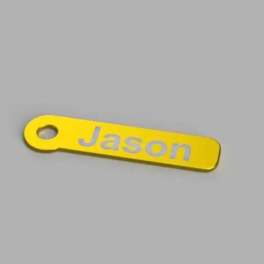 Jason Name Tag