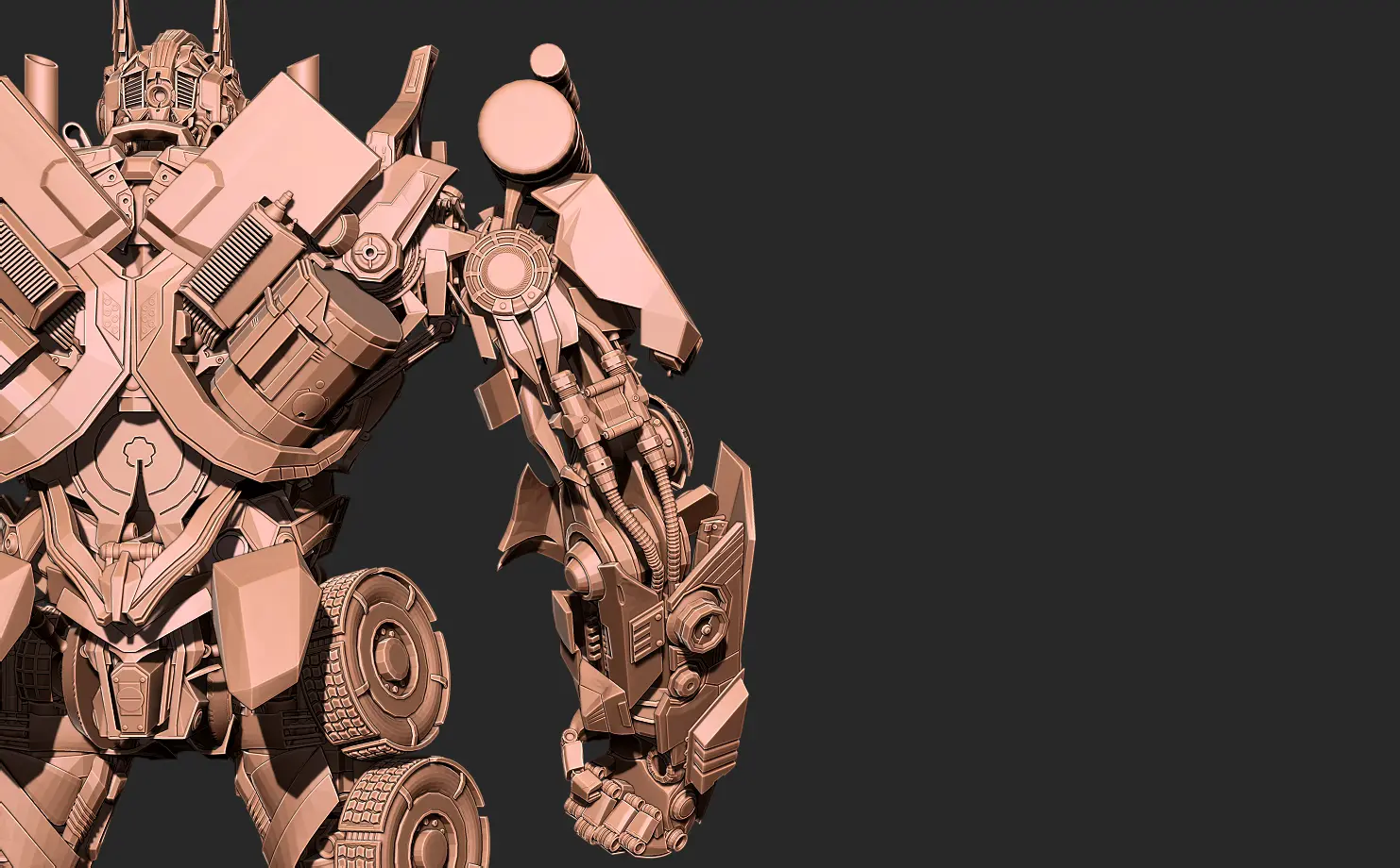 Optimus Prime - Transformer Modelo de impresión 3D