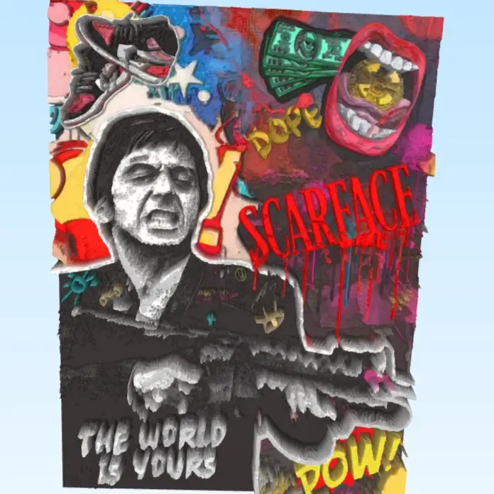 Tony Montana Art 