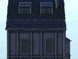 Medieval house with curved roof and dormer windows 5 - minia-5