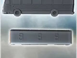 Modern city bus with four wheels and double side doors (4) --3