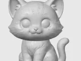 Gatita Chibi Naranjita-1