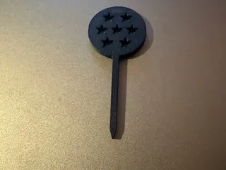 7-Star Dragon Ball Cupcake Topper