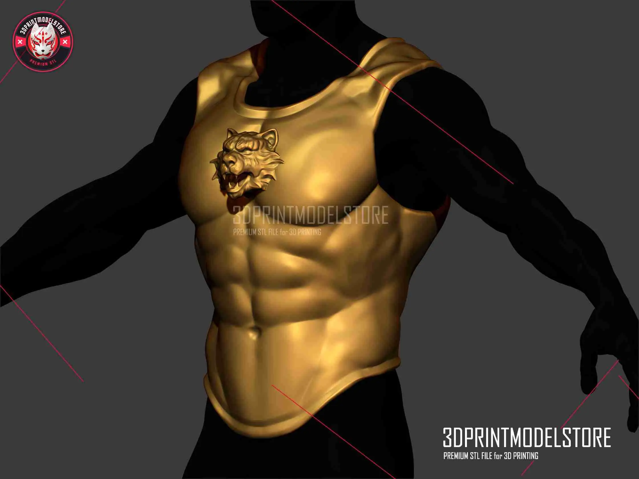 Roman Muscle Armor Body Chest Cosplay Costume Halloween