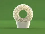ABHA WHIRPOOL DIY SWIRL FRAME RODIN MARKO - 255X255X82 MM-1