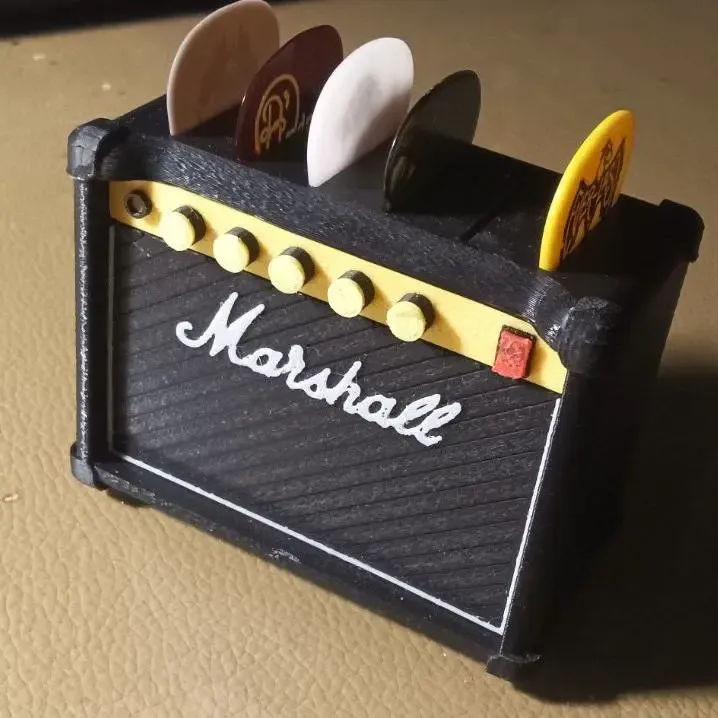 Marshall versterker plectrumdoosje