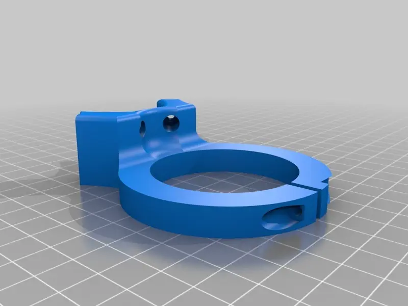 -old- Mostly Printed CNC -Add On- Dremel 300 mount