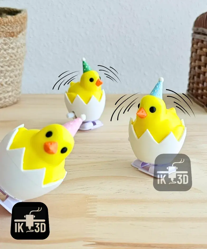 Waddlers - Party Chicks / No Supports / 3MF Included