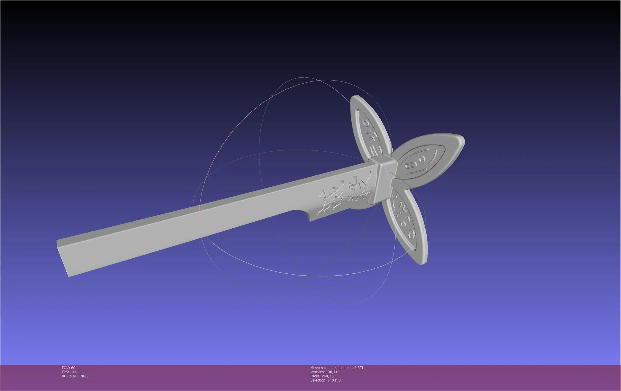 Demon Slayer Shinobu Katana And Scabbard
