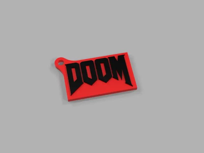 Doom Keychain