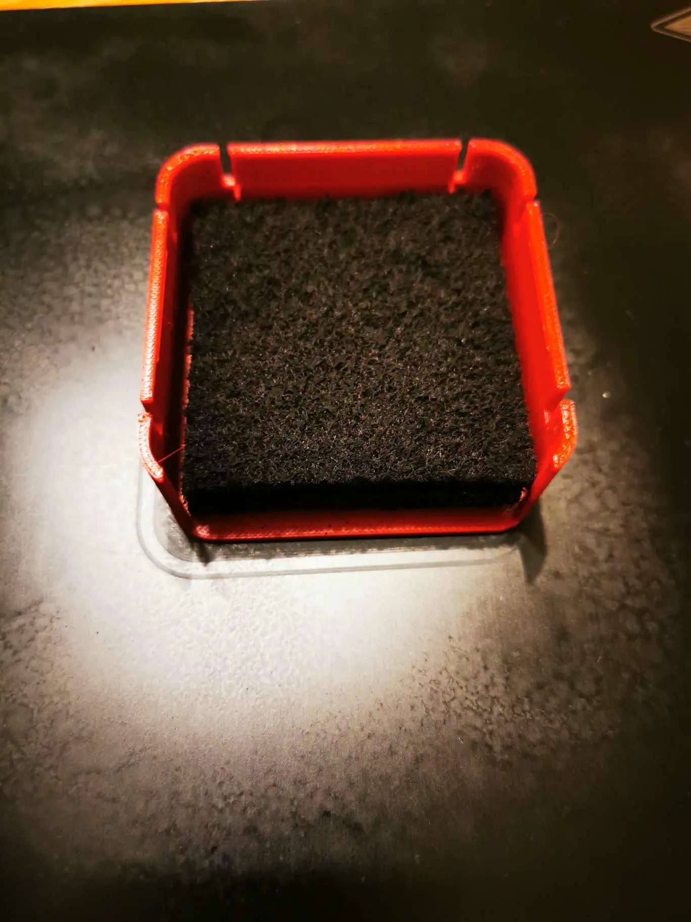 Creality K1 back fan carbon filter. 