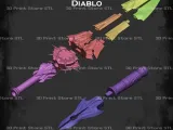 Lord Imperius Weapon Cosplay Diablo - STL File 3D print mode-5