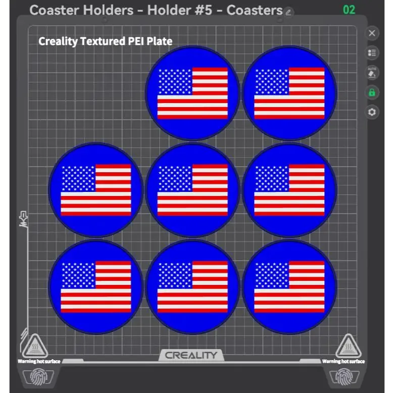 Desktop Coasters - Holder #5 (remember US) - COASTERS - NEW!