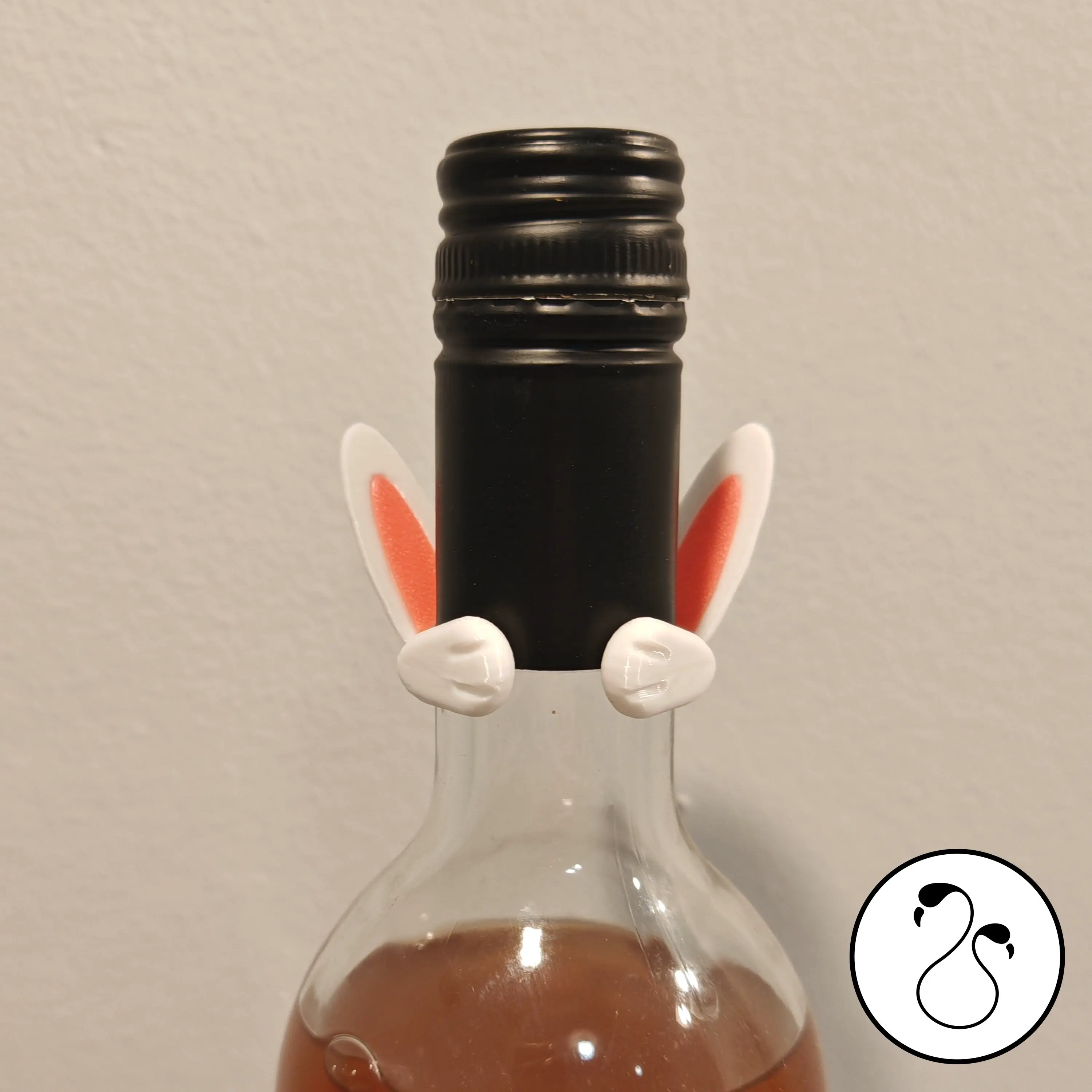 Easter Bunny Bottle Topper & Cork Accessory (Cola, Wine,...)