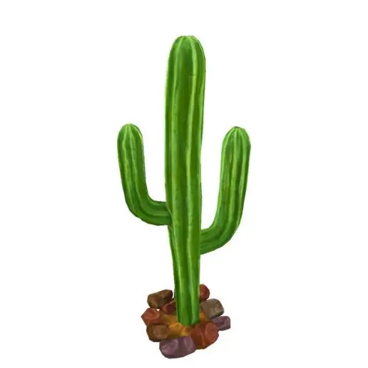 Saguaro Cactus Plant 3D Model STL Printable