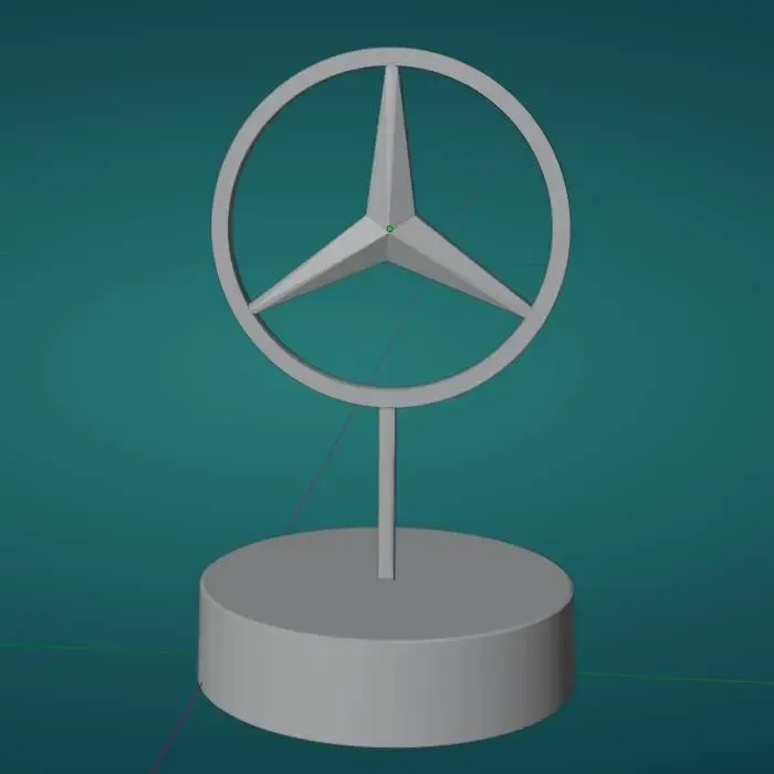 Mercedes - night lamp