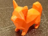 Low poly corgi-0