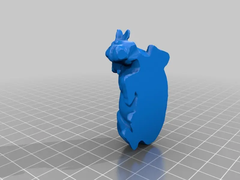 Taiwan Water buffalo (3D scan)台灣水牛