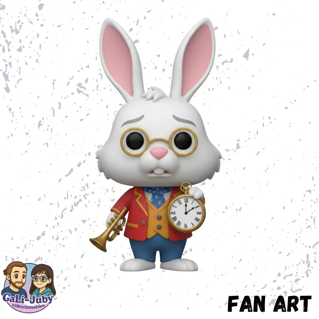 3D Printer Files | 3MF File | Funko Pop White Rabbit alice in ...