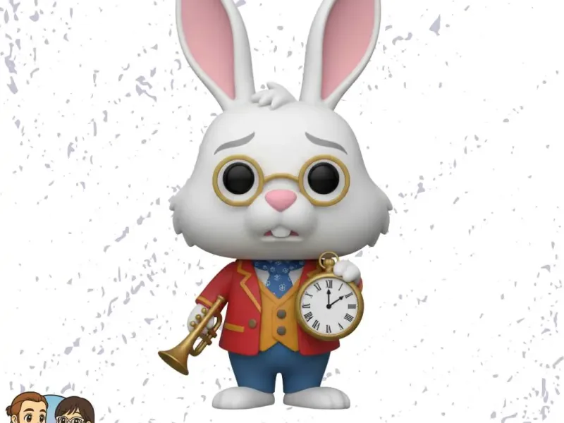 Funko Pop White Rabbit alice in wonderland