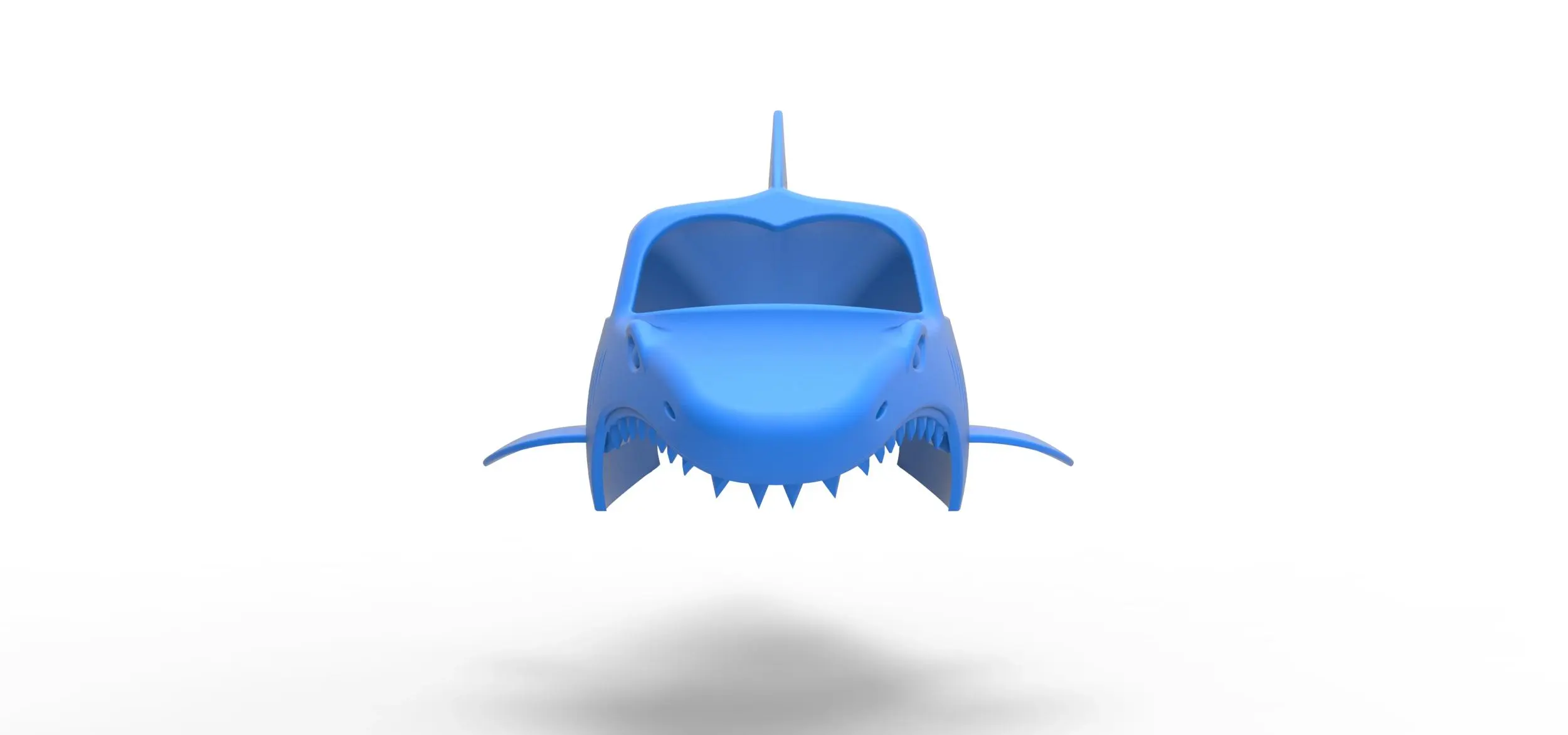 Shark shell for monster truck Scale 1:25
