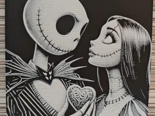 Hueforge Jack and Sally