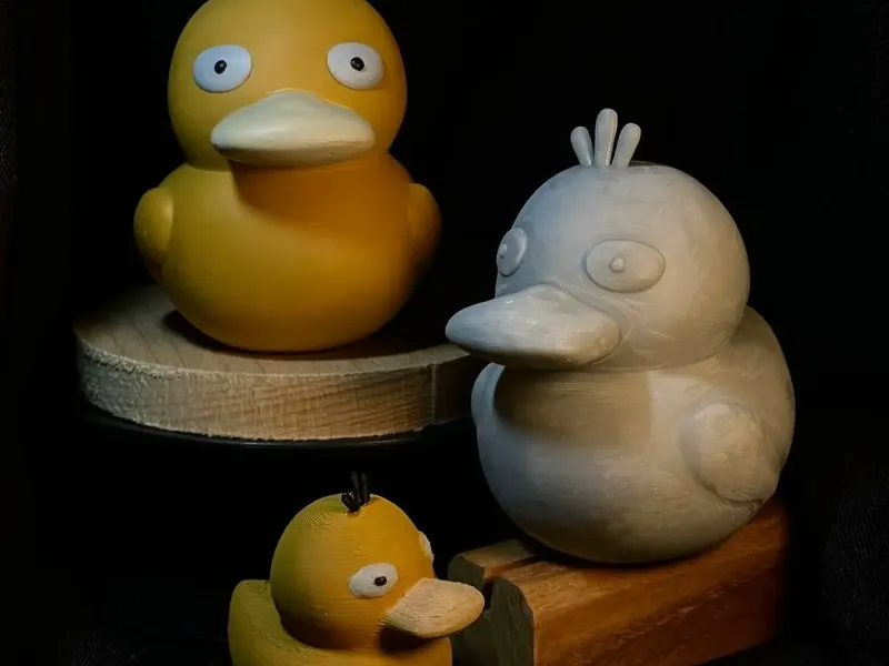 Pokemon Psyduck - estilo pato