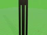Bookmark with a pentagram-0