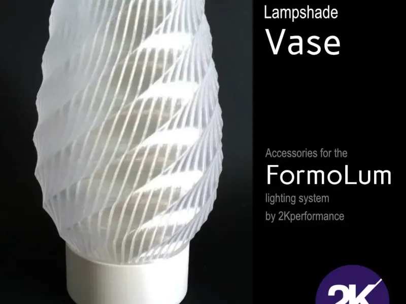 Lampshade VASE for the FormoLum system