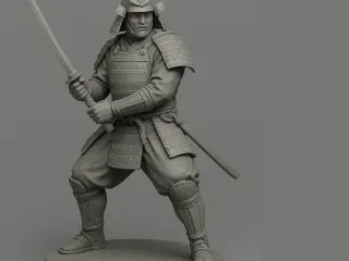 samurai soldier model