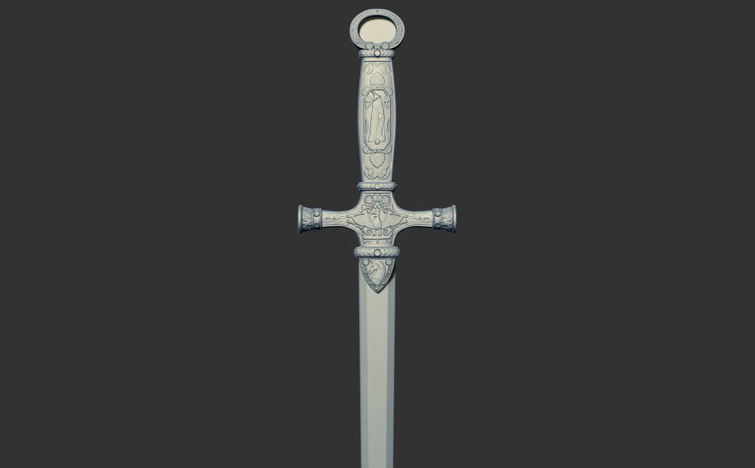 The sword of Gryffindor 3d print model