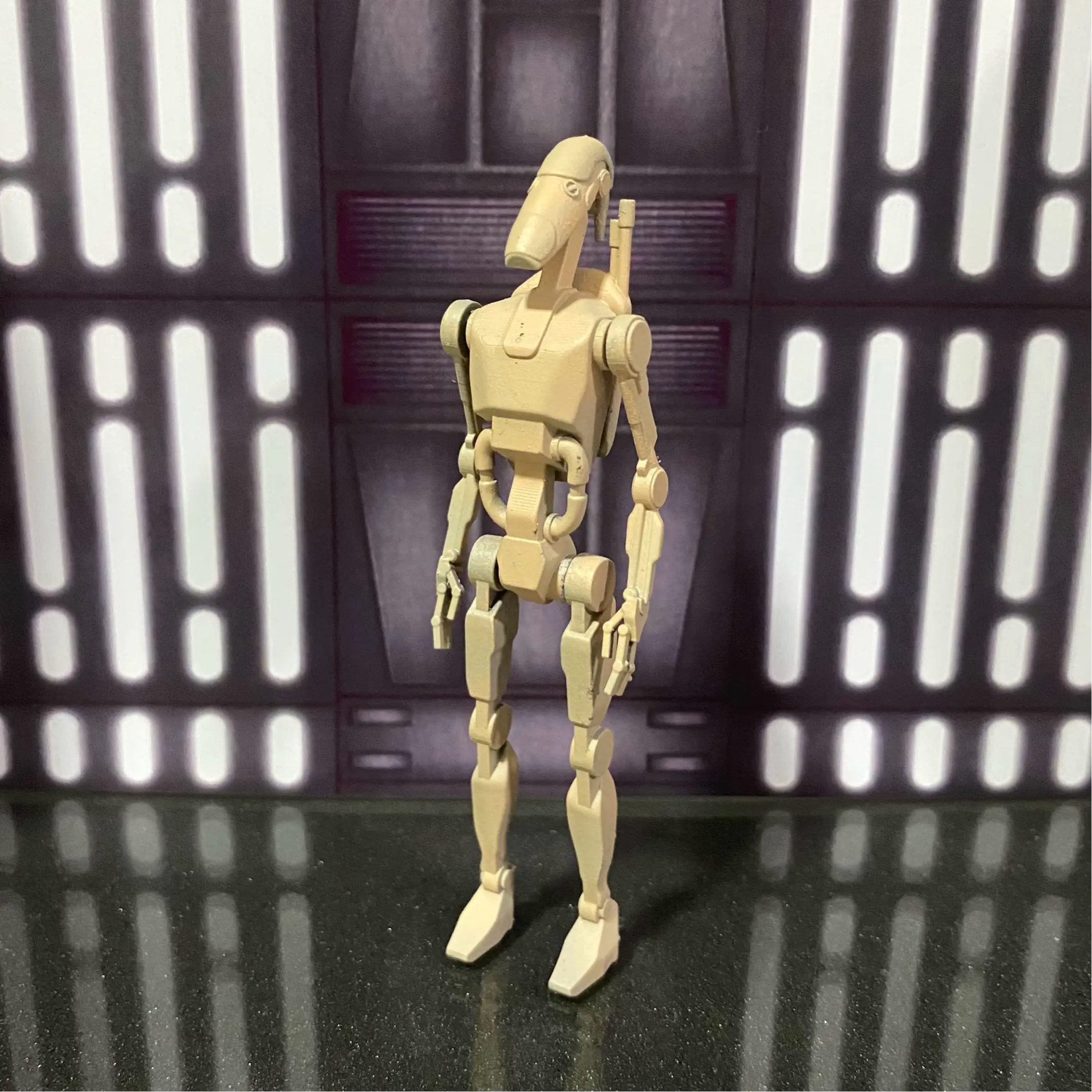 Battle droid b1 series Star Wars vintage toy kenner