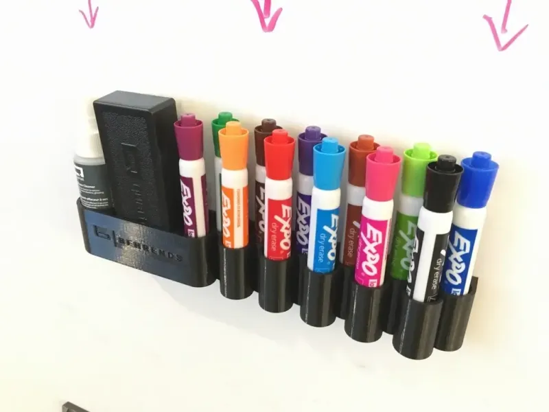 Suporte para marcadores de quadro branco