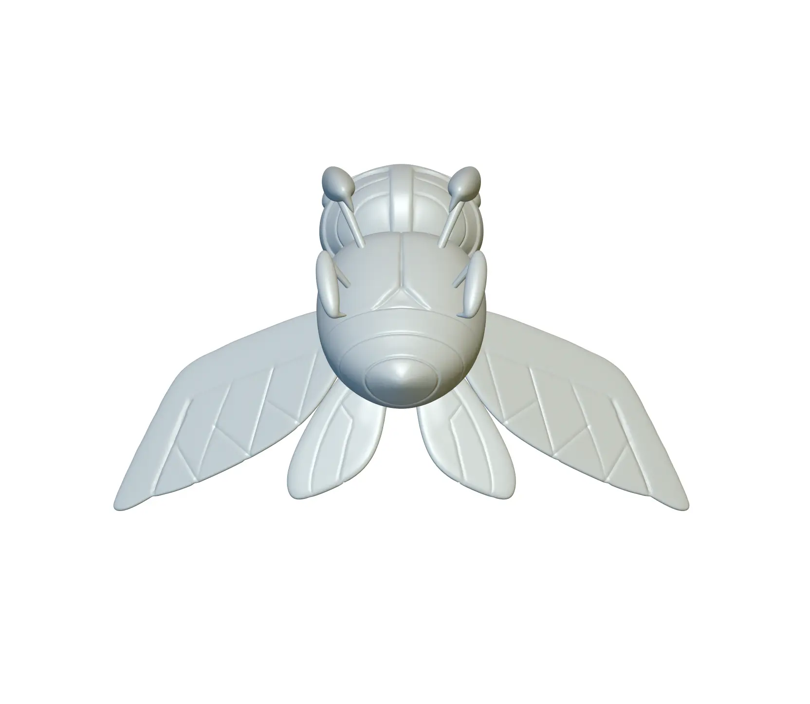 Pokemon Ninjask #291 - Ready for 3D Printing!