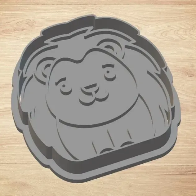 cookie cutter hedgehog - cutter and stamp