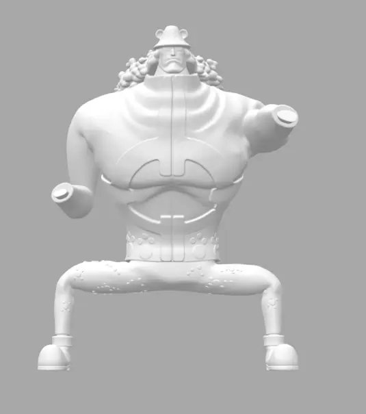 Bartholomew Kuma One Piece 3D STL File