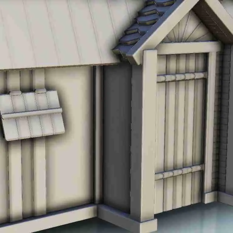 Casa vichinga 4 - scenario miniature medievali warhammer