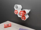 Honeycomb Hexagonal storage Drawer modular-1