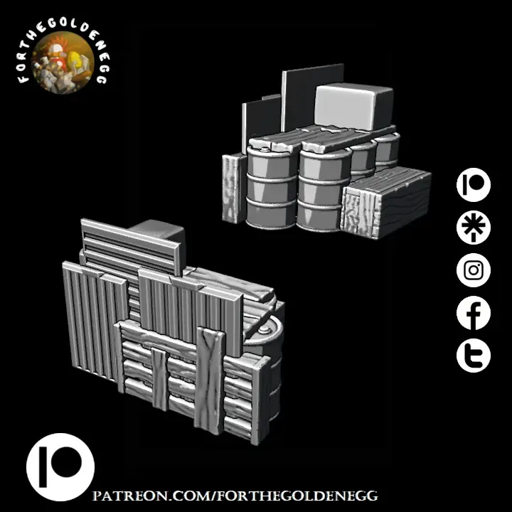 Barricade #6 (32mm scale, supportless)
