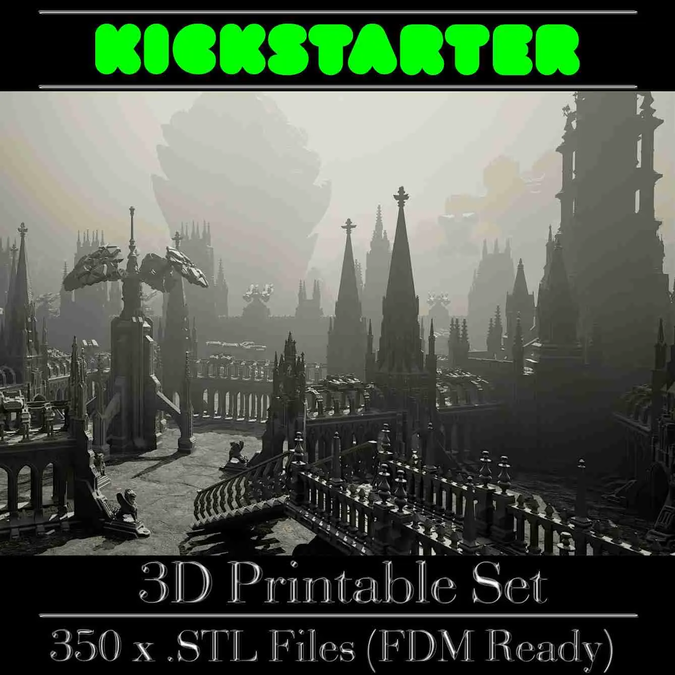 GrimDark Terrain (Essential Pack) (Free Sample) Kickstarter