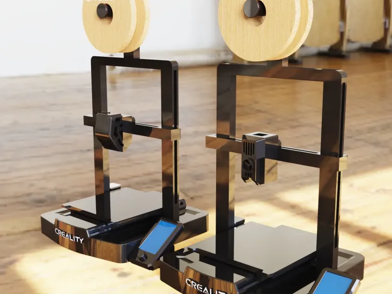Ender3 V3 KE & SE articulated Christmas and table decoration