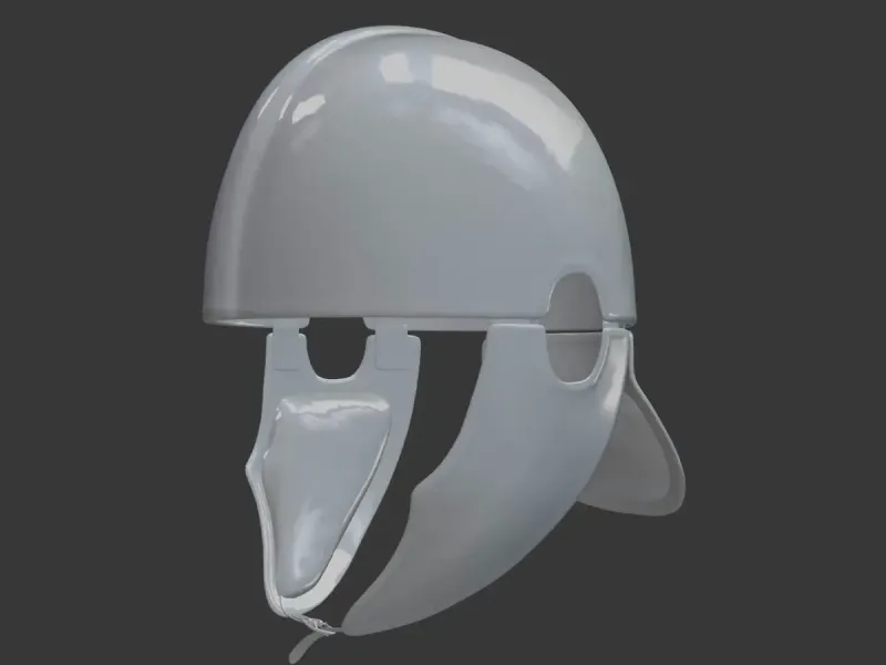 Roman Legionary Helmet – Ancient Roman Soldier 3D Print