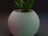 Aziatische bol bloempot-0