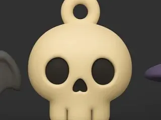 SkullBuddy Keychain