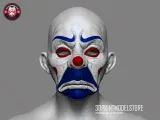 Joker Henchmen Clown Mask Dark Knight Cosplay Halloween-6