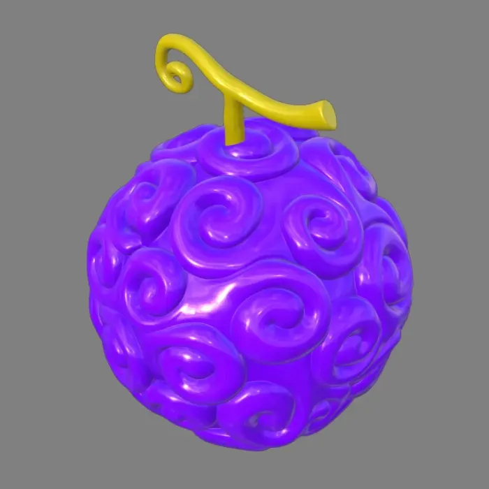 Gomu Gomu no Mi Fan Model - Miniatures - PLA - 3D printed product - фото 3