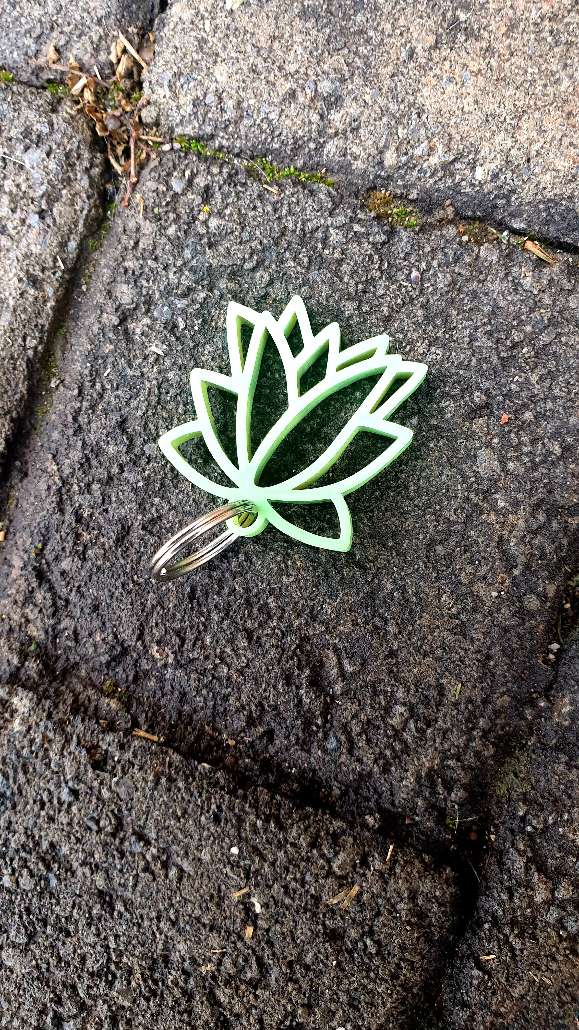 Protea Keychain