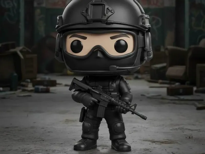 SWAT Operator - Ready or Not Stylized Figure